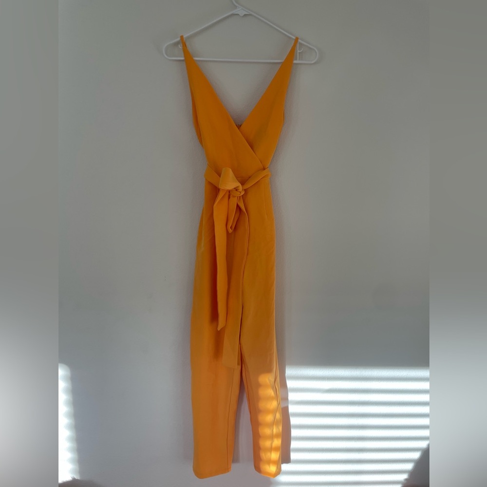 ASOS Wrap Front Jumpsuit with Waist Tie - 20% OFF BUNDLES